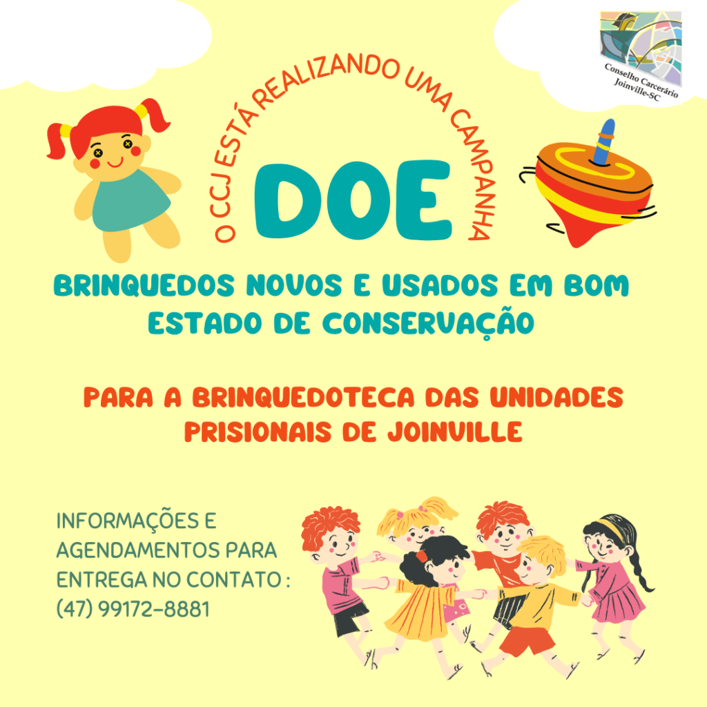 A campanha continua – Arrecadação de brinquedos